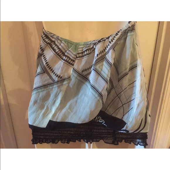 Anthropologie Boho Silk CHIFFON Halter S - Picture 9 of 13